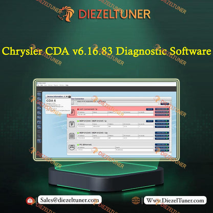 Chrysler CDA v6.16.83 Diagnostic Software – MicroPod II