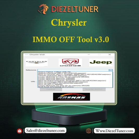 Chrysler IMMO OFF Tool v3.0