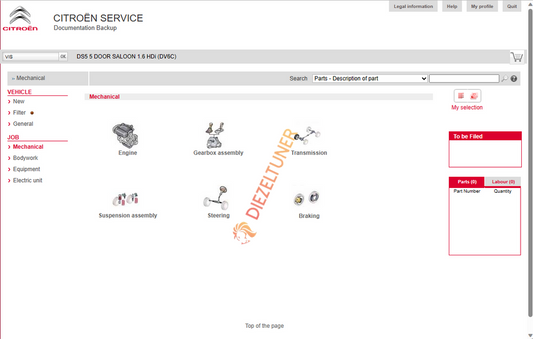 Citroen Service Box Documentation 2014 - Diezeltuner Shop 