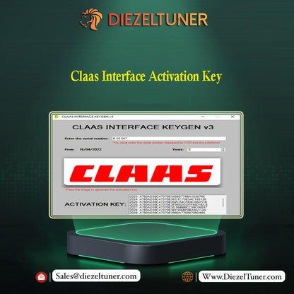 Claas Interface Activation Key V2 - Diezeltuner Shop 