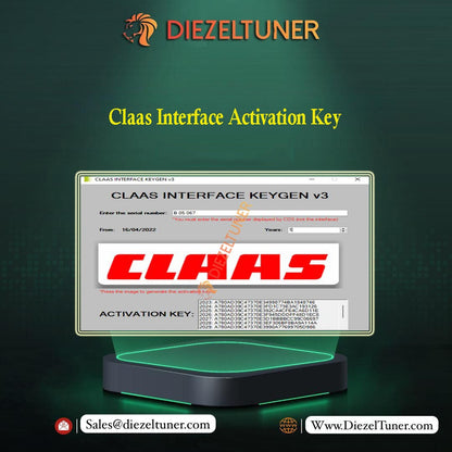 Claas Interface Activation Key V2 - Diezeltuner Shop 