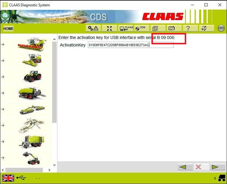 Claas Interface Activation Key V2 - Diezeltuner Shop 