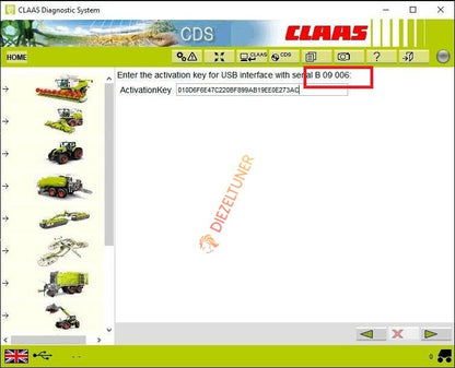 Claas Interface Activation Key V2 - Diezeltuner Shop 