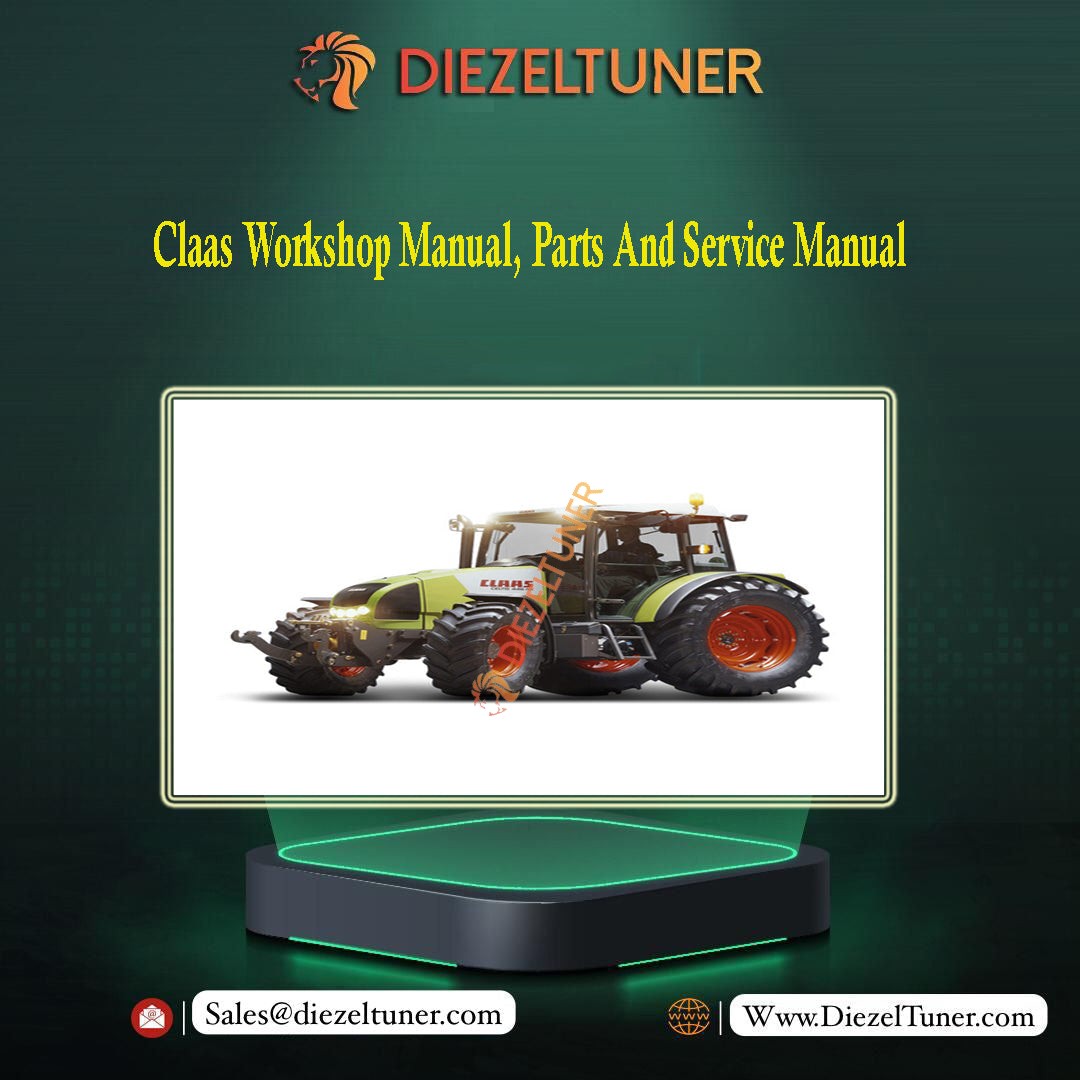 Claas Workshop Manual, Parts And Service Manual - Diezeltuner Shop 
