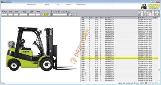 Clark EPC Spare Parts List Parts Pro Plus V541 - Diezeltuner Shop 