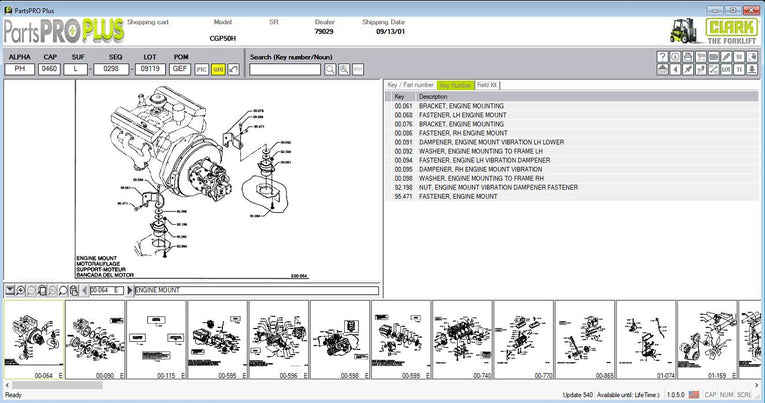 Clark EPC Spare Parts List Parts Pro Plus V541 - Diezeltuner Shop 