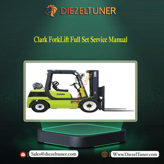 Clark ForkLift Full Set Service Manual - Diezeltuner Shop 