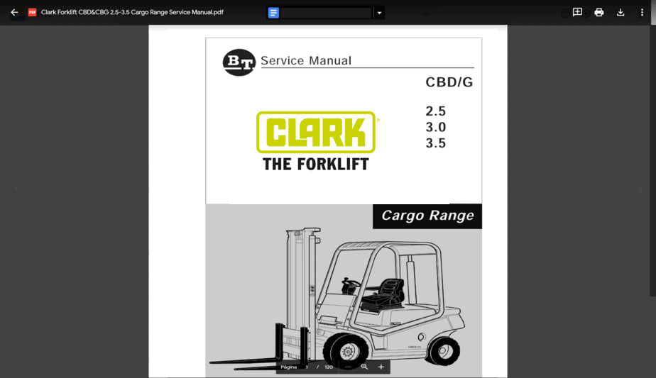 Clark Forklift Operator’s Manuals [11.2020] PDF - Diezeltuner Shop 
