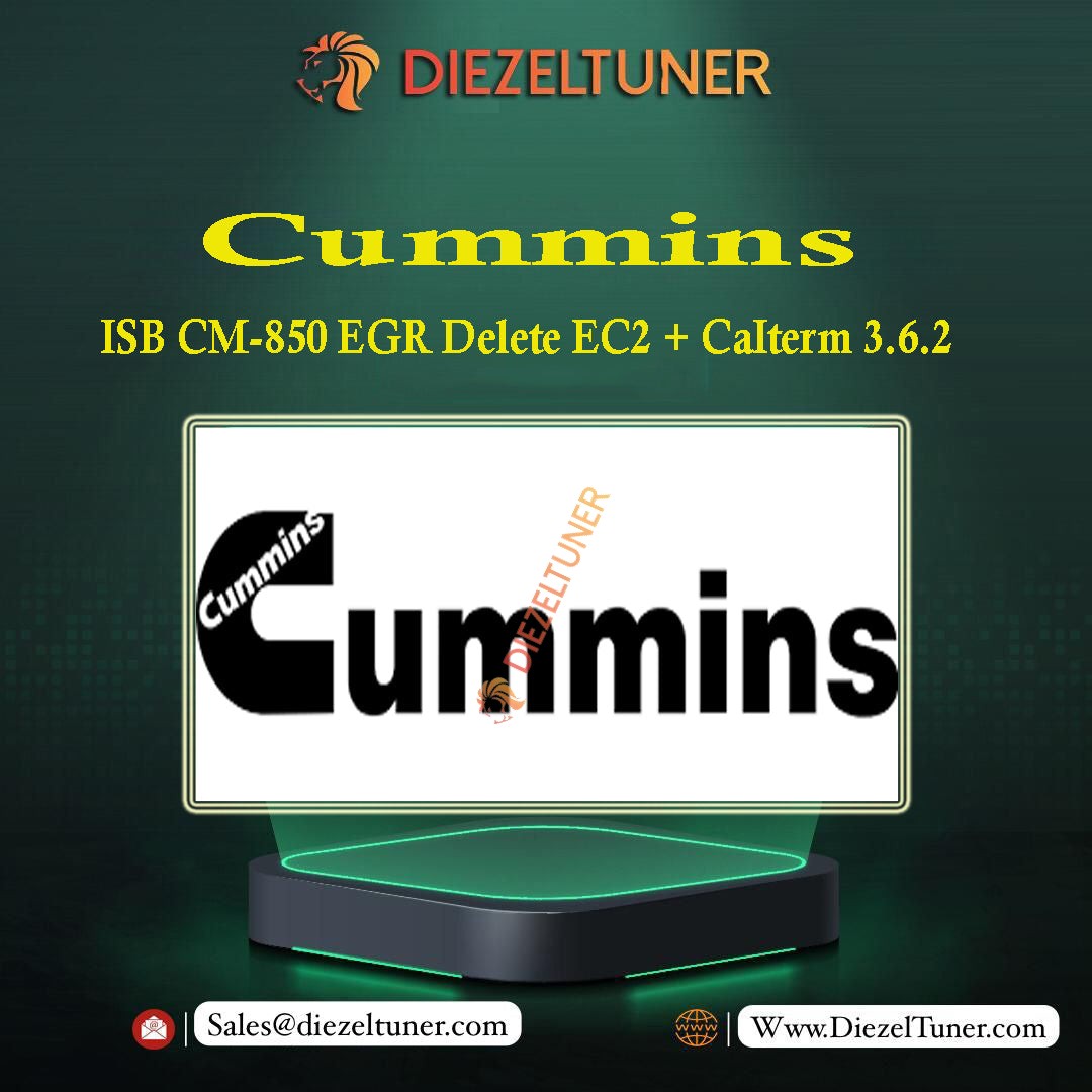 Commings ISB CM-850 EGR Delete EC2 + CaIterm 3.6.2 - Diezeltuner Shop 