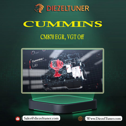 Commins CM870 EGR, VGT Off - Diezeltuner Shop 