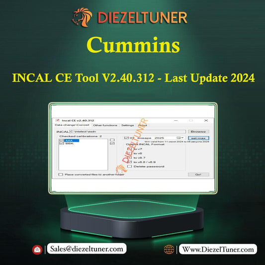 Commins lNCAL CE Tool v2.40.312 - Last Update 2024 