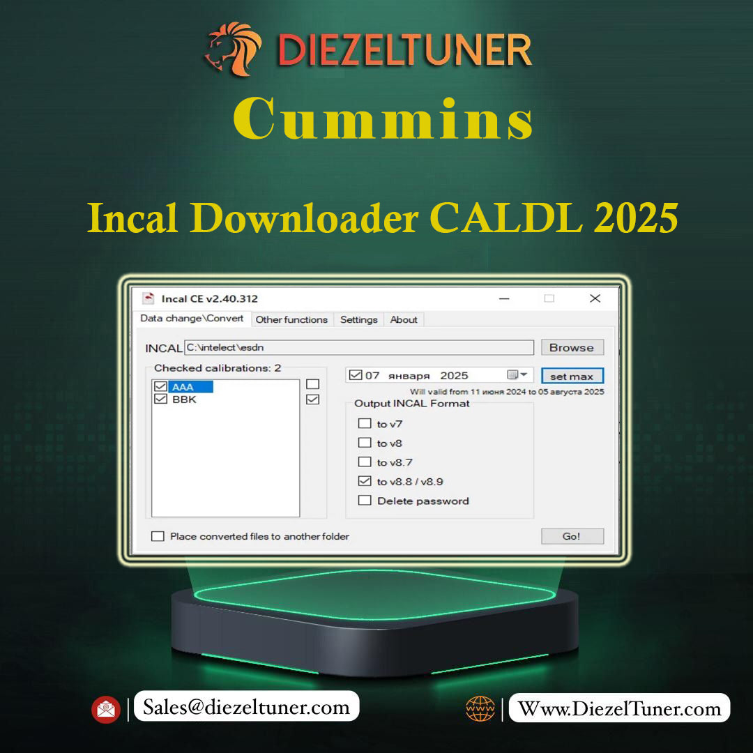 Commins lncal Downloader CALDL 2025 