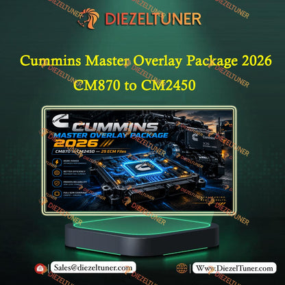 Commins Master Overlay Package 2026 | CM870 to CM2450 — 29 ECM Files
