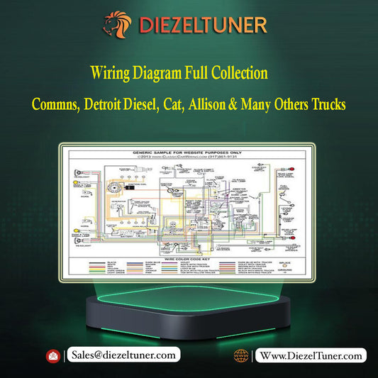 Commns, Detroit Diesel, Cat, Allison & Many Others Trucks Wiring Diagram Full Collection - Diezeltuner Shop 