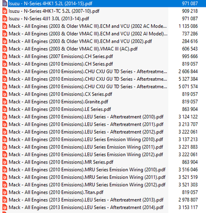 Commns, Detroit Diesel, Cat, Allison & Many Others Trucks Wiring Diagram Full Collection - Diezeltuner Shop 