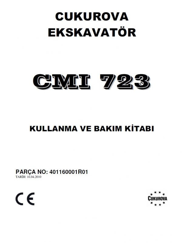 Cukurova Construction Equipment Collection Manuals PDF - Diezeltuner Shop 