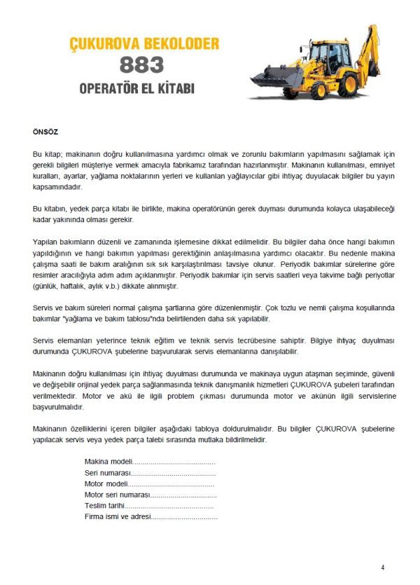 Cukurova Construction Equipment Collection Manuals PDF - Diezeltuner Shop 