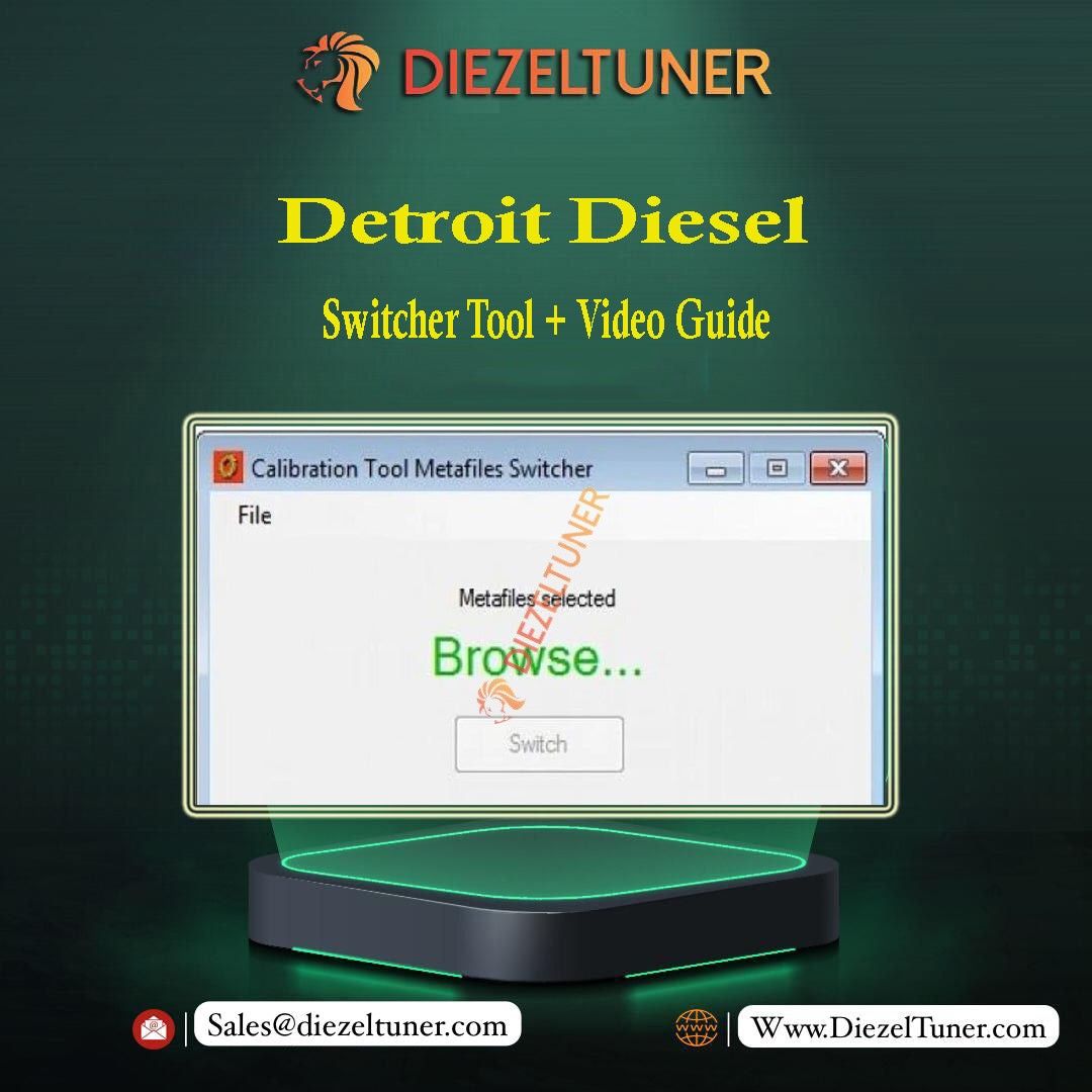 Detroit Diesel Switcher Tool + Video Guide - Diezeltuner Shop 