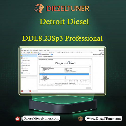 Detroit Diesel Diagnostic Link DDDL 8.23 Sp3