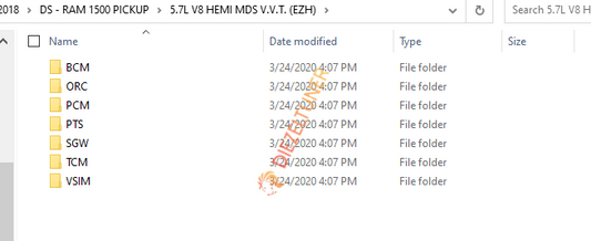 Dodge/Chrysler/Jeep/FIAT ECU ECM, ABS, BCM, TCM of Calibration files 2001 - 2020 