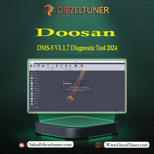 Doosan DMS-5 Professional Version 3.1.7 Diagnostic Tool 2024