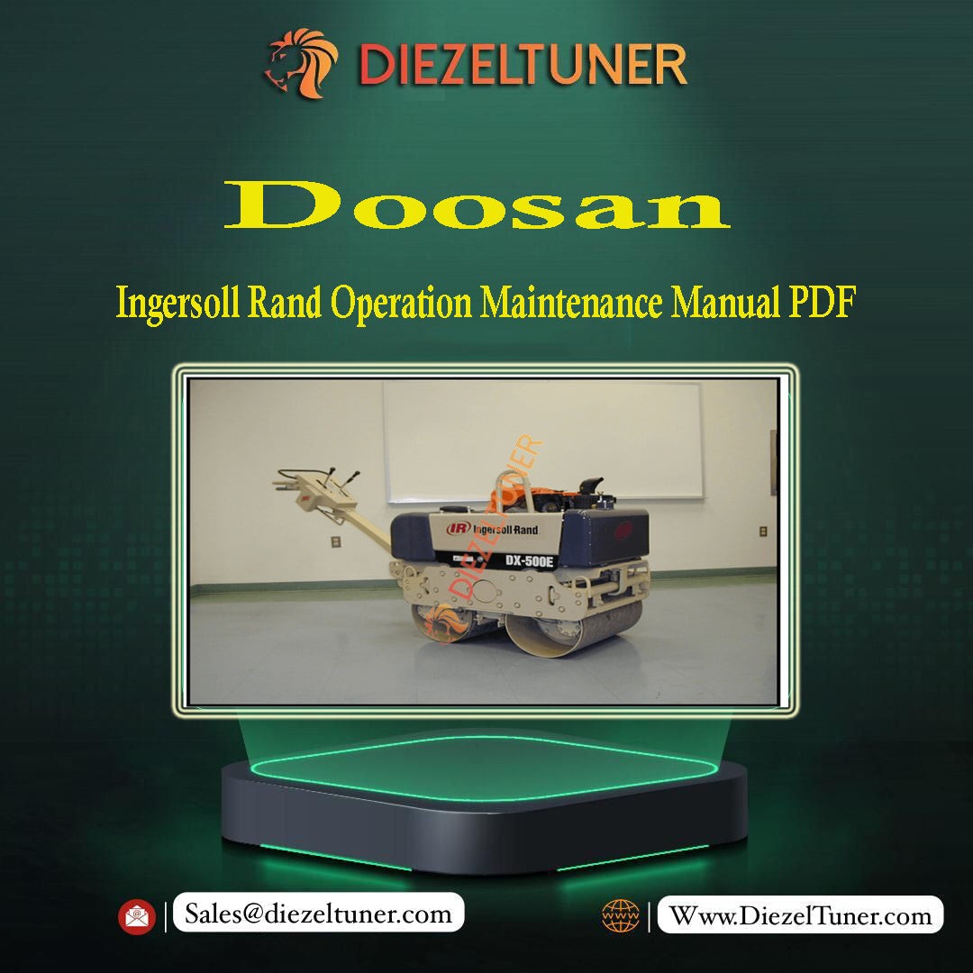 Doosan / Ingersoll Rand Operation Maintenance Manual PDF 2019 – 9.41 GB