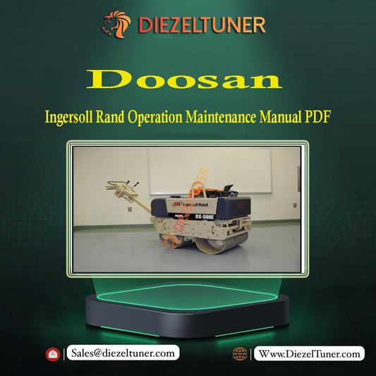 Doosan / Ingersoll Rand Operation Maintenance Manual PDF 2019 – 9.41 GB