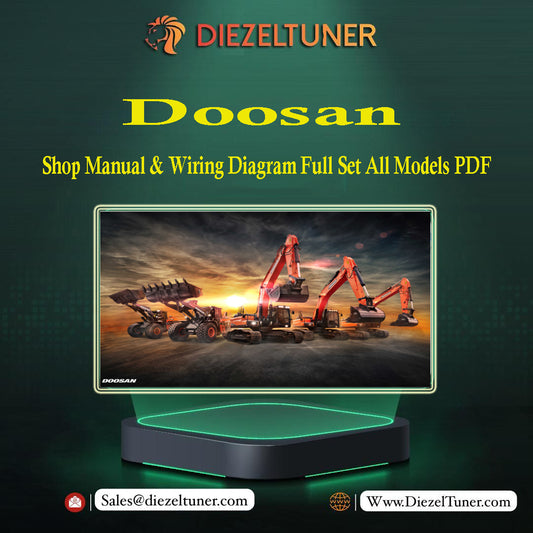 Doosan Shop Manual & Wiring Diagram Full Set All Models PDF