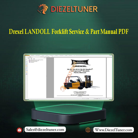 Drexel Landoll Forklift Service & Parts Manual PDF – 1.81 GB