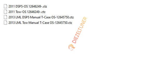 Duramax LML (2011–2014) – CTZ Tuning Files Package