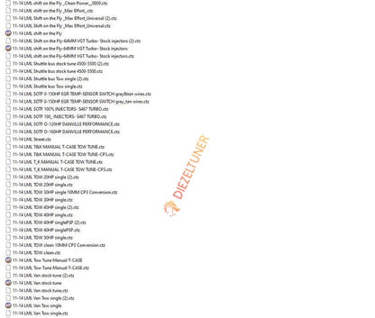 Duramax LML (2011–2014) – CTZ Tuning Files Package