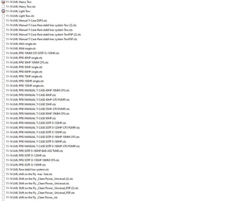 Duramax LML (2011-2014) Delete CTZ Files Package