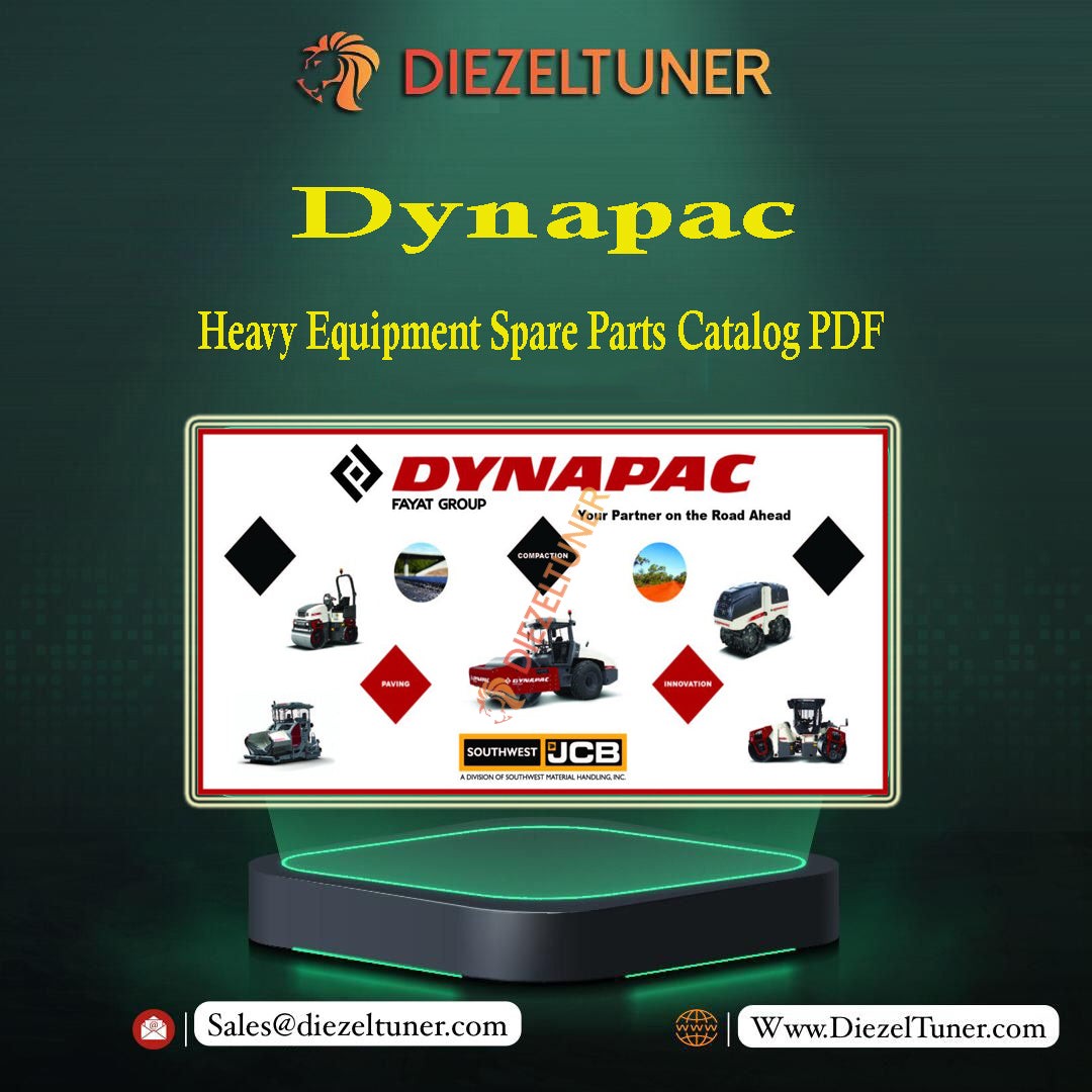 Dynapac Spare Parts Catalog PDF – Complete Collection 28.32 GB