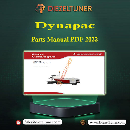 Dynapac Parts Manual PDF 2022 – Light, Paver & Roller