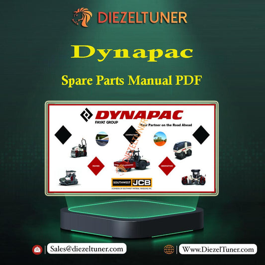 Dynapac Spare Parts Manual PDF – 1.64 GB | CC, CA, CP Series
