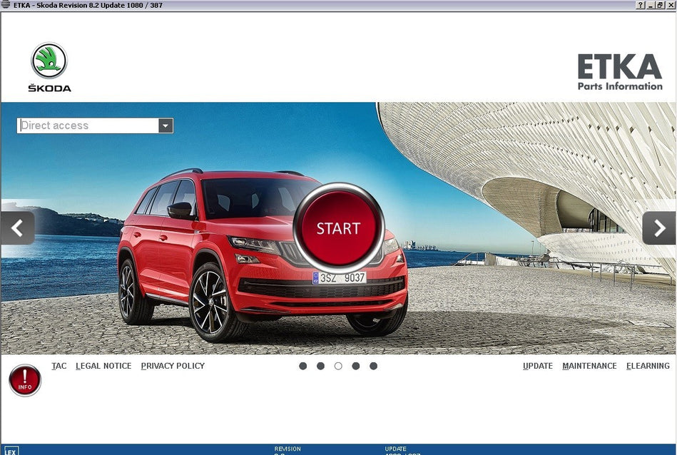 E.T.K.A 8.2 Spare Parts Catalog 2024 VMWare - Ready To Use 