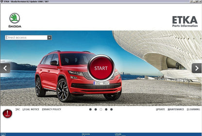 E.T.K.A 8.2 Spare Parts Catalog 2024 VMWare - Ready To Use 