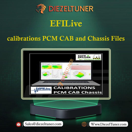EFILive Commins (06-18) calibrations PCM CAB and Chassis Files 