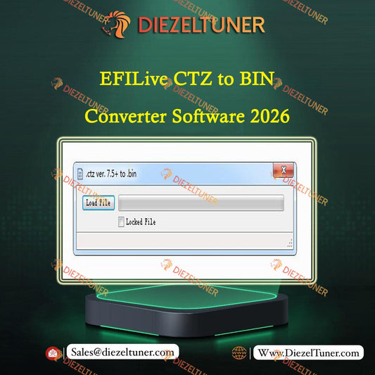 EFILive CTZ to BIN Converter Software 2026