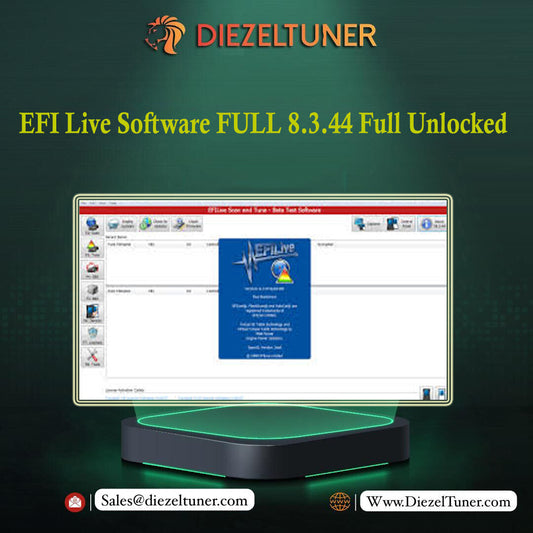 EFI Live Software FULL 8.3.44 Full Unlocked - Last Update 2025