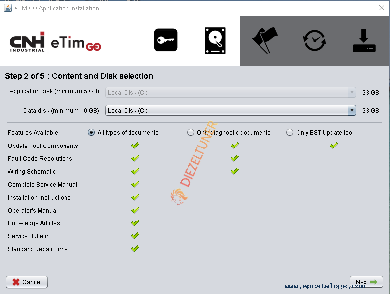 ETimGo CNH EST Repair Manual Offline 2024 – NHAG, Case IH, Steyr