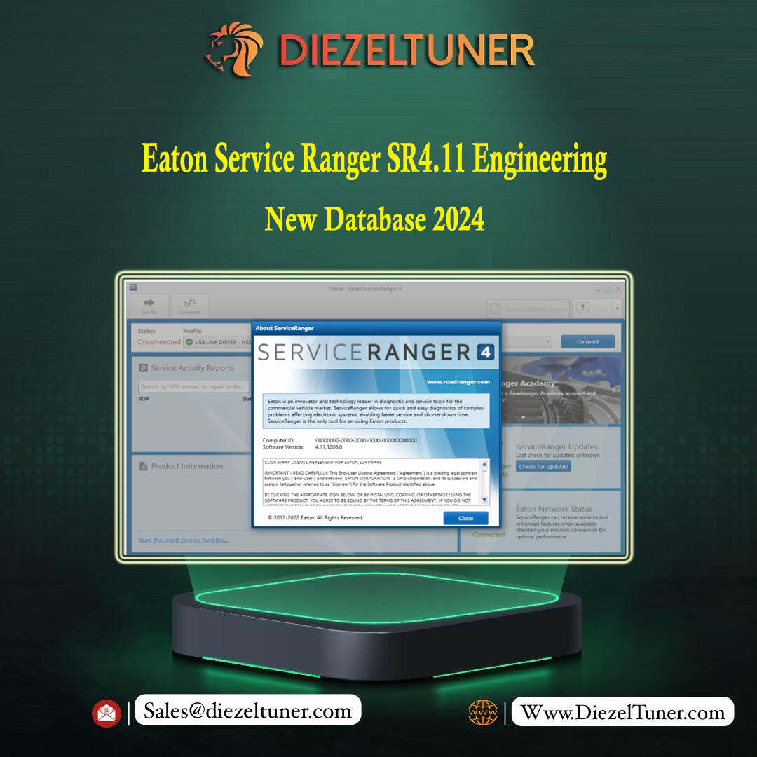Eaton Service Ranger SR4.11 Engineering + New Database 2024 - Diezeltuner Shop 