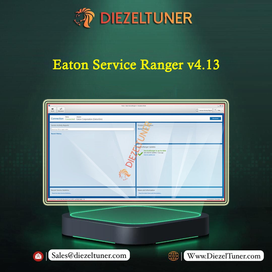 Eaton Service Ranger v4.13 Diagnostic Software – Database v8852