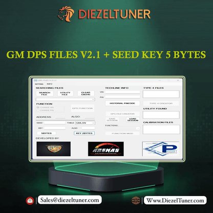 GM DPS FILES V2.1 + SEED KEY 5 BYTES 