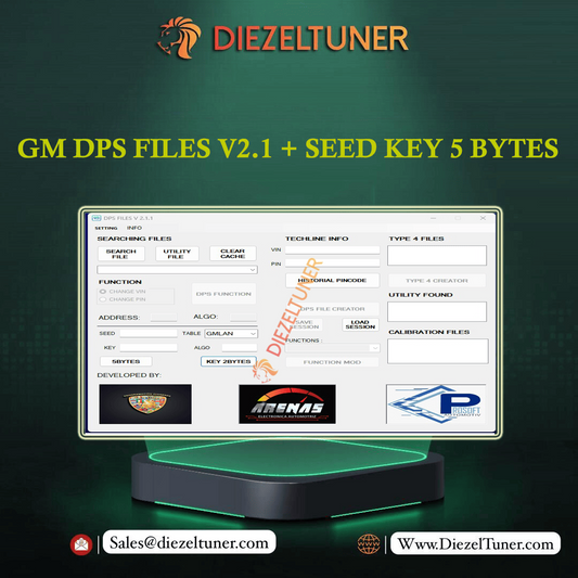GM DPS FILES V2.1 + SEED KEY 5 BYTES 
