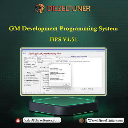 GM Development Programming System (DPS V4.51) +Unlocked Patch - Diezeltuner Shop  #