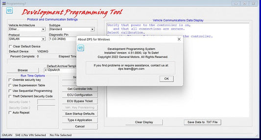 GM Development Programming System (DPS V4.51) +Unlocked Patch - Diezeltuner Shop  #