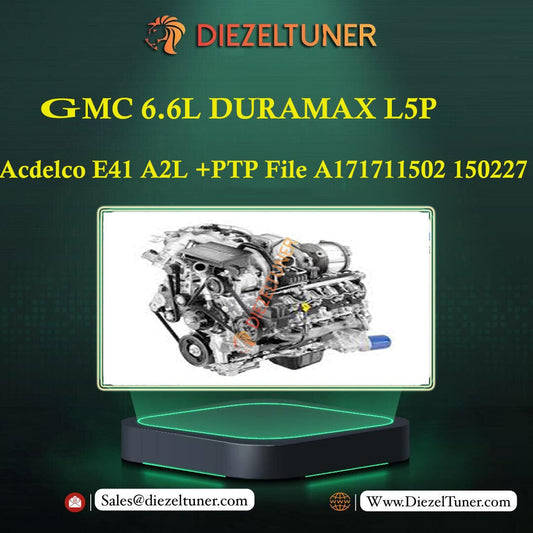 GMC 6.6L DURAMAX L5P Acdelco E41 A2L +PTP File A171711502 150227 