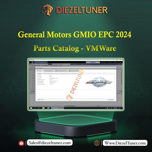 General Motors GMIO EPC 2024 Parts Catalog - VMWare 
