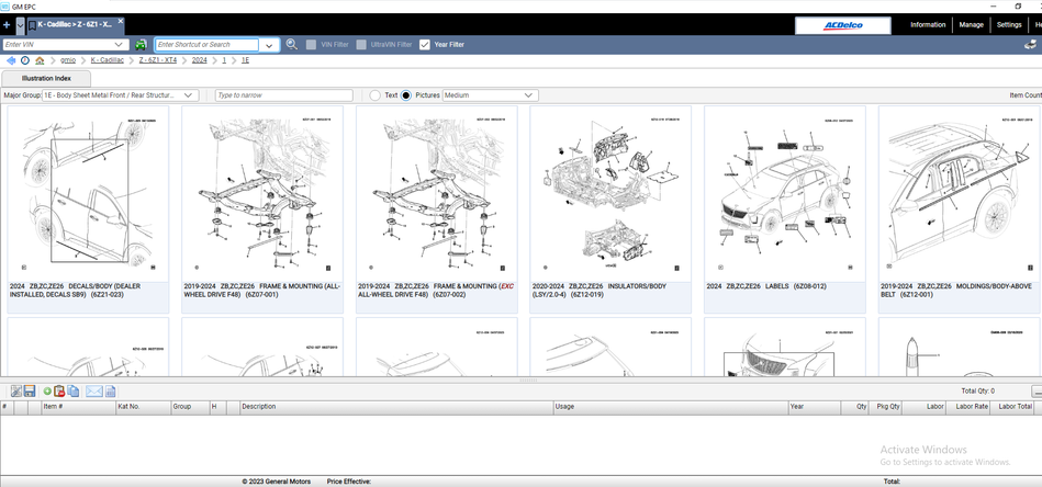 General Motors GMIO EPC 2024 Parts Catalog - VMWare - Diezeltuner Shop  #